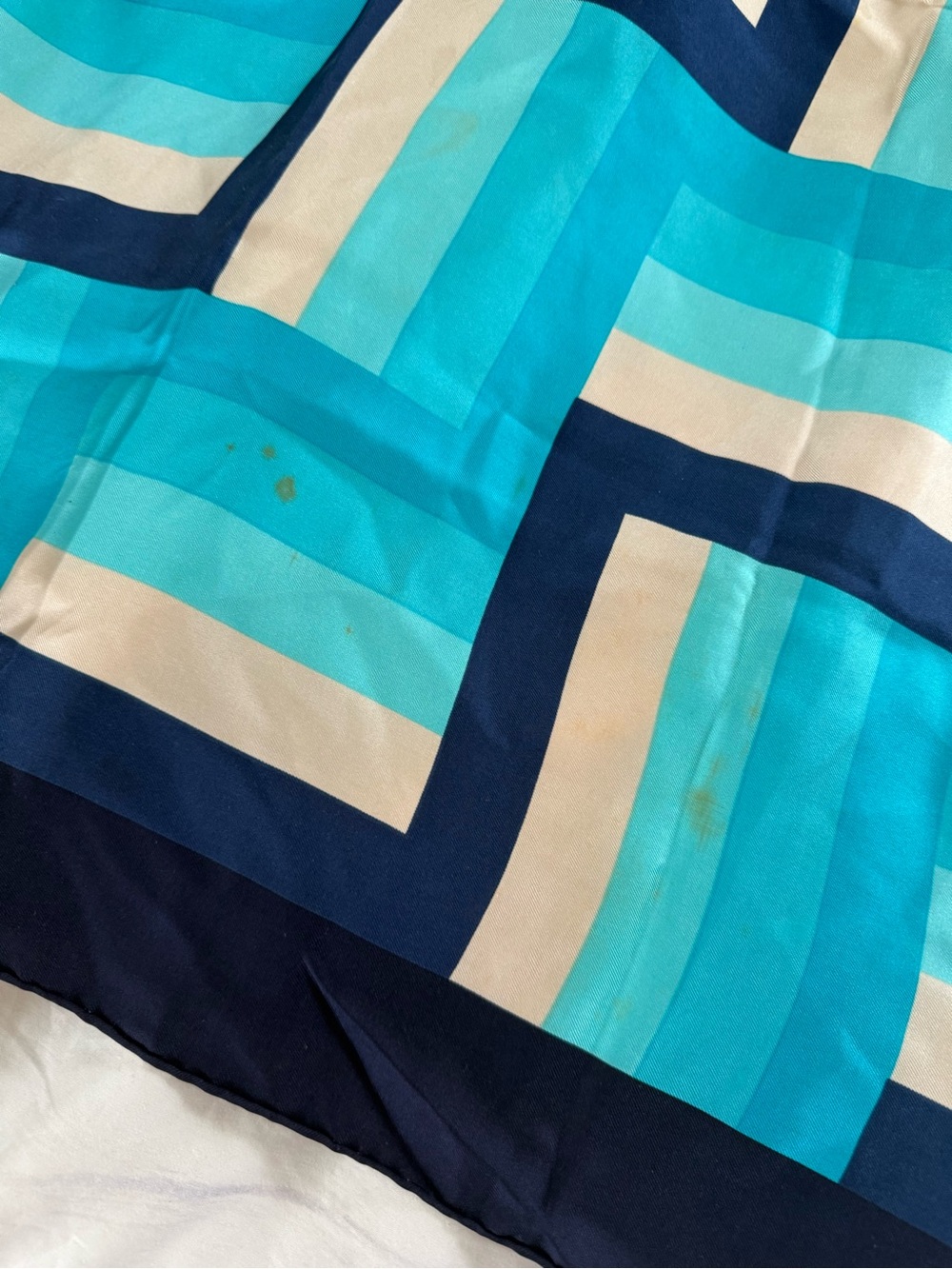 Yves Saint Laurent Silk Scarf - Picture 6 of 13